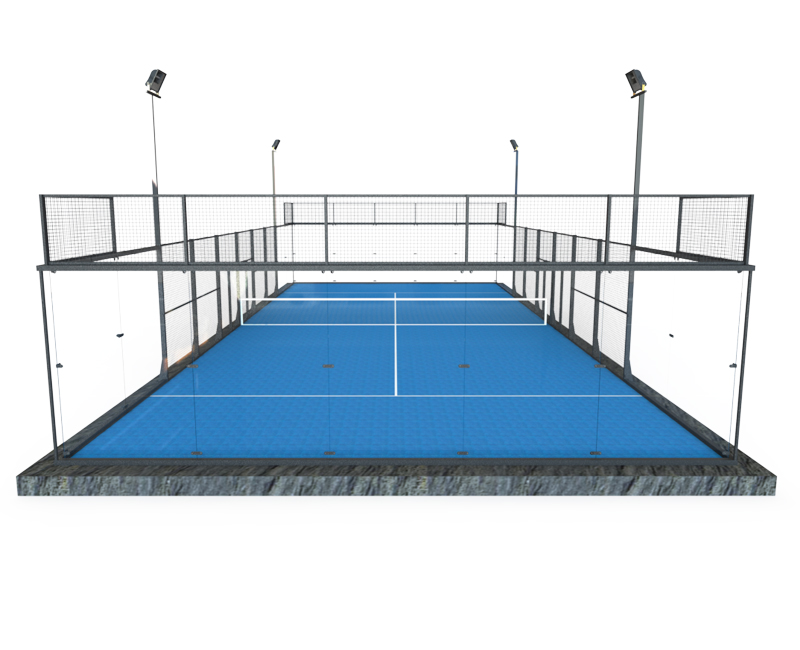 construccion pista deportiva padel